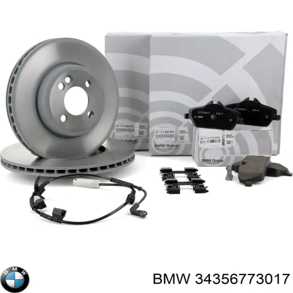 Датчик зносу гальмівних колодок, передній 34356773017 BMW