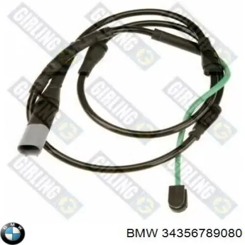 Датчик зносу гальмівних колодок, передній лівий 34356789080 BMW