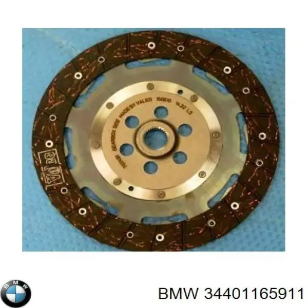 Трос ручного гальма задній, правий 34401165911 BMW