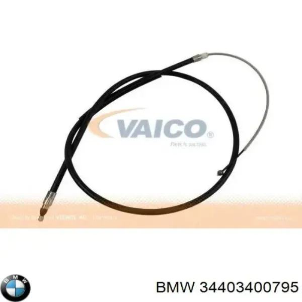 Трос ручного гальма задній, лівий 34403400795 BMW