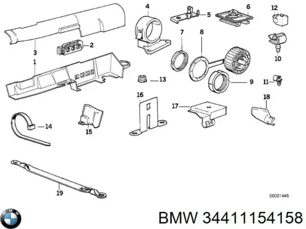  34411154158 BMW