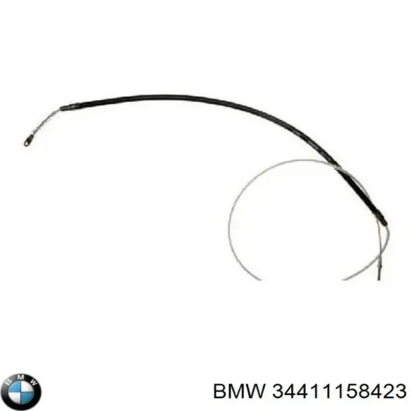 Трос ручного гальма задній, правий/лівий 34411158423 BMW