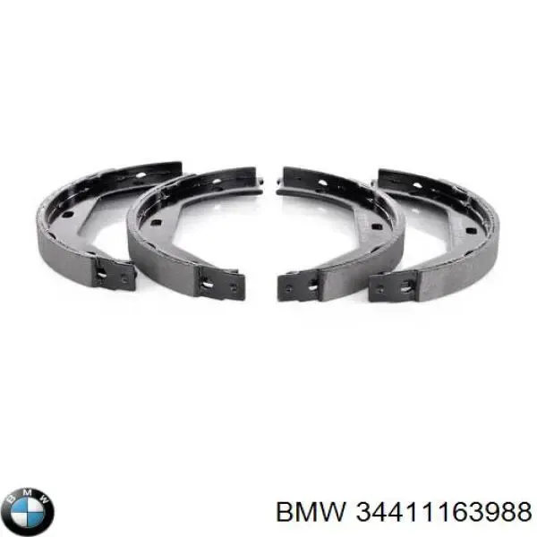 Колодки ручника 34411163988 BMW