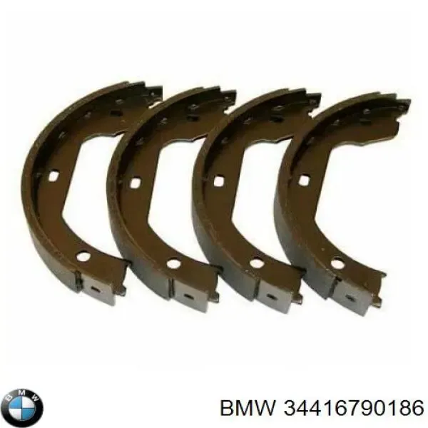 Колодки ручника 34416790186 BMW