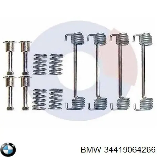 Ремкомплект гальмівних колодок 34419064266 BMW