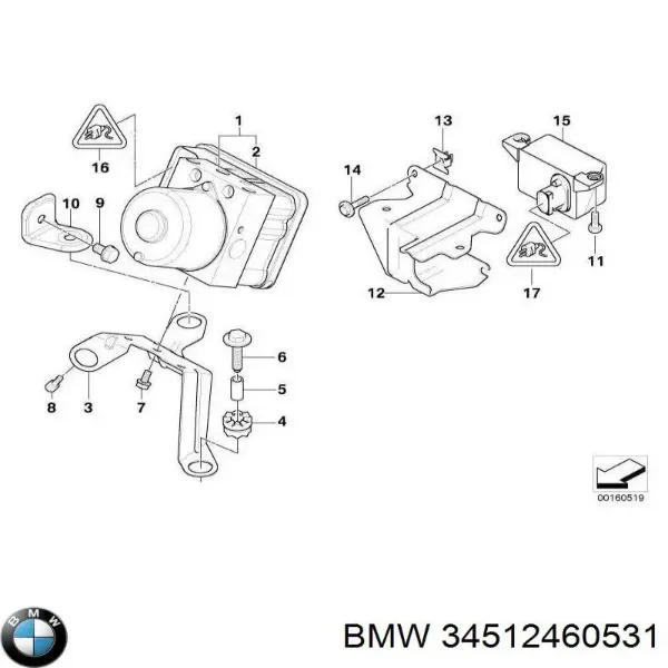  34512460531 BMW