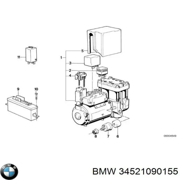  34521090155 BMW