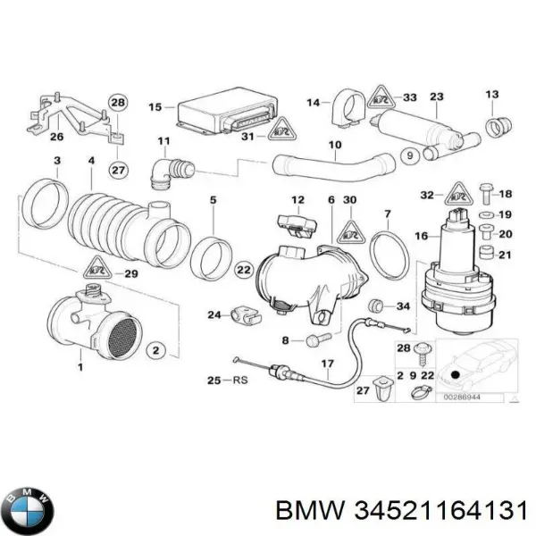  34521164131 BMW