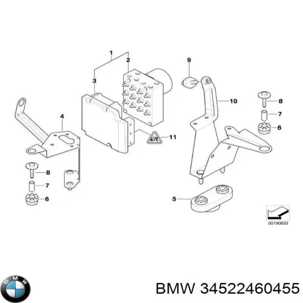  34522460455 BMW