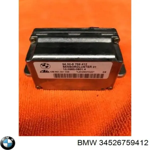 Датчик поздовжнього прискорення 34526759412 BMW