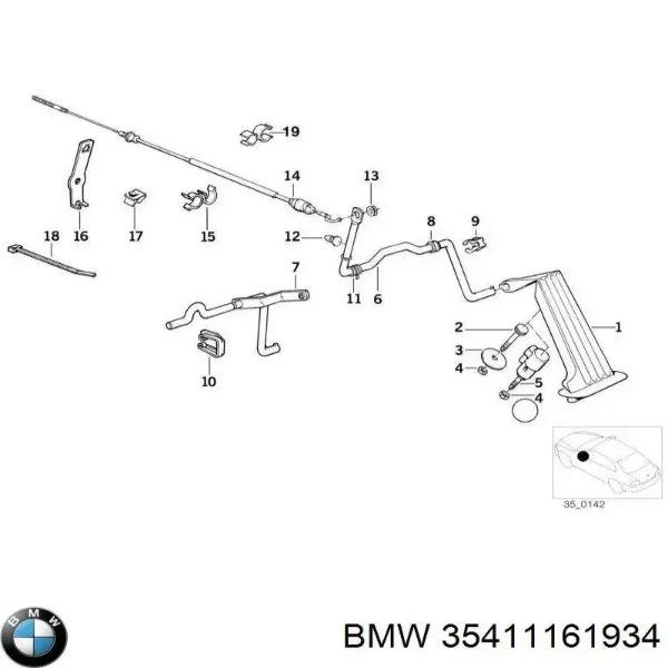  35411161934 BMW