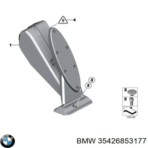 Педаль газу 35426853177 BMW