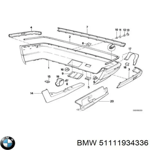  51111934336 BMW