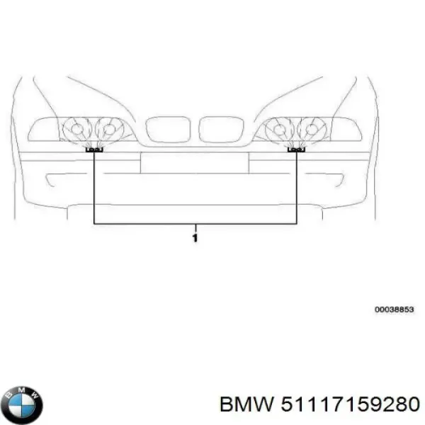  51117159280 BMW