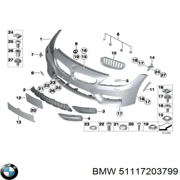  51117203799 BMW