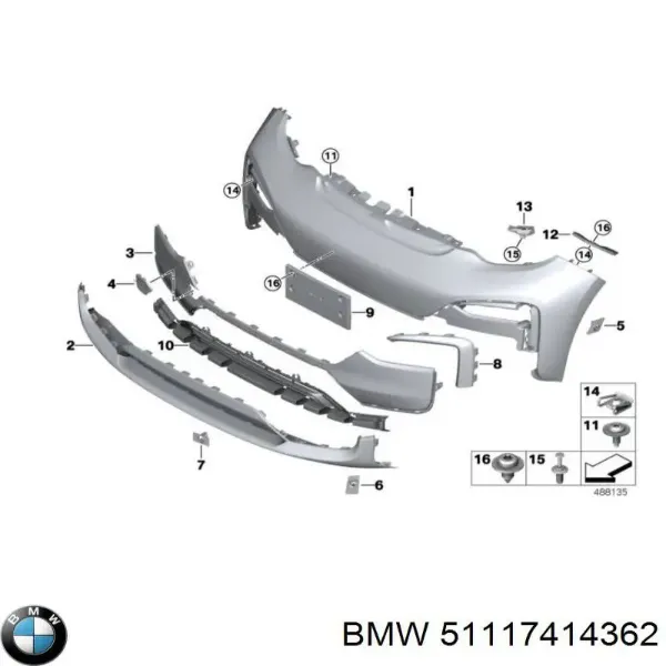  51117414362 BMW