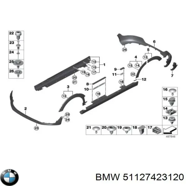  51127423120 BMW
