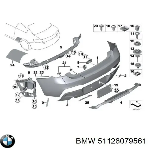  51128079561 BMW