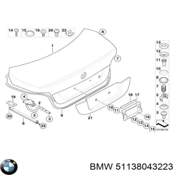  51138043223 BMW