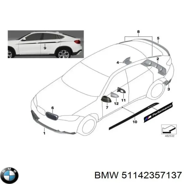  51142357137 BMW