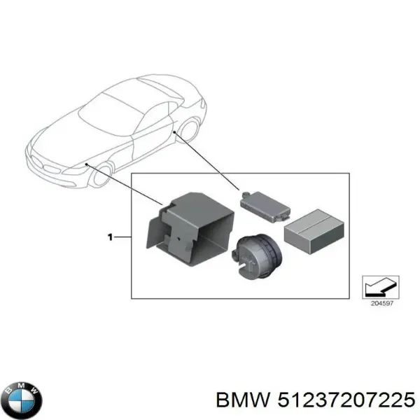  51237207225 BMW