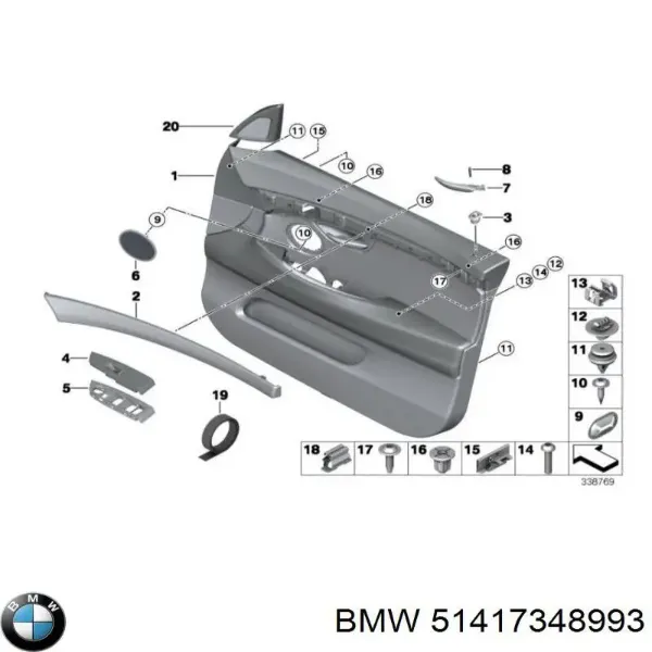  51417348993 BMW