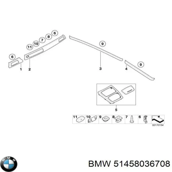  51458036708 BMW