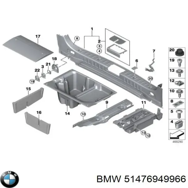 Аптечка автомобільна 7261178 BMW