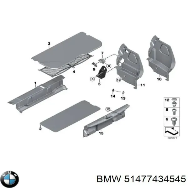  51477434545 BMW