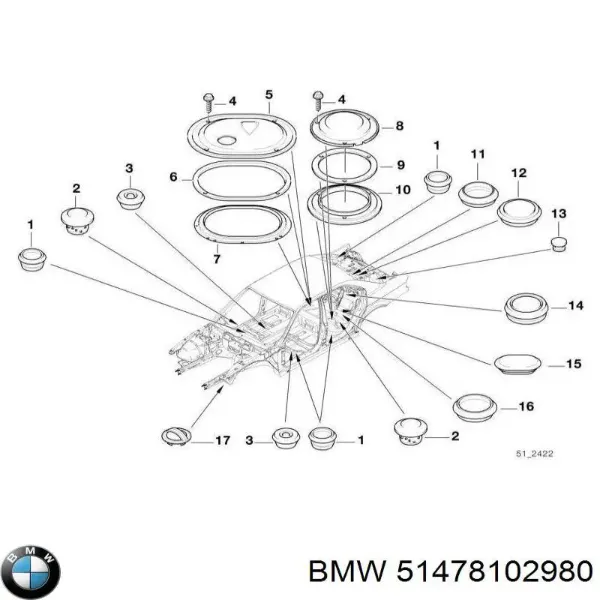  51478102980 BMW