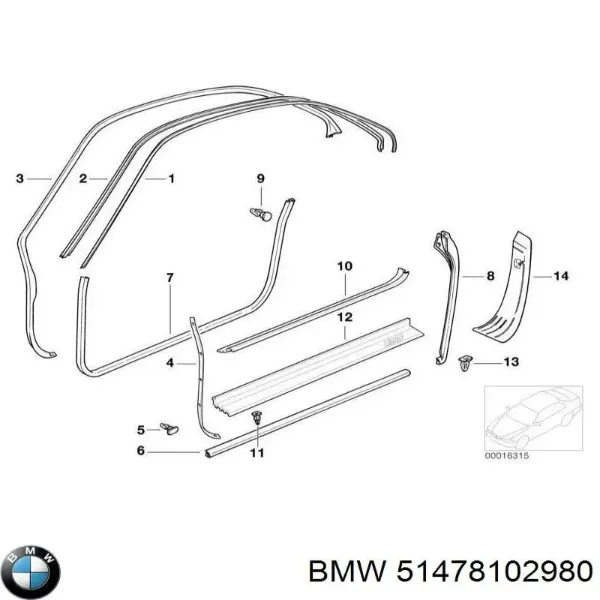 51478102980 BMW 