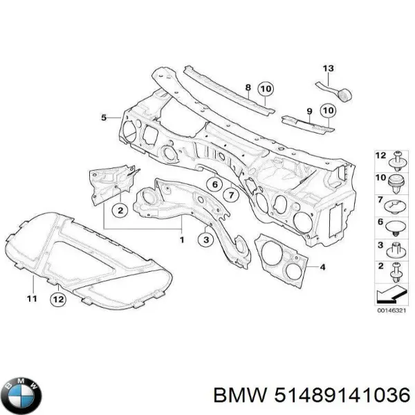 Шумоізоляція капота PBM25003A Signeda