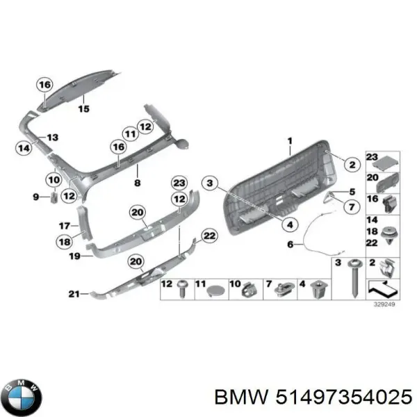  51497354025 BMW