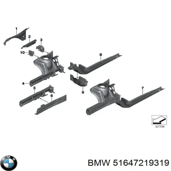  51647219319 BMW