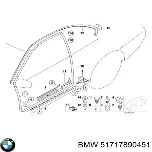  51717890451 BMW