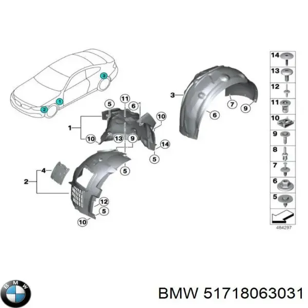  51718063031 BMW