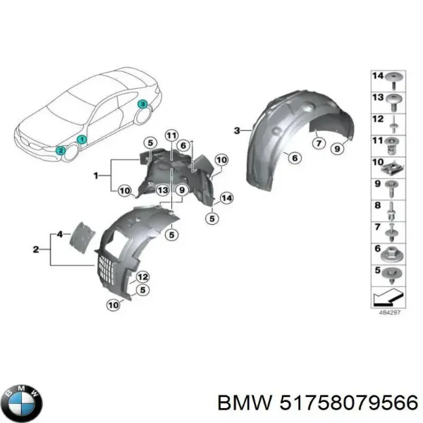  51758079566 BMW