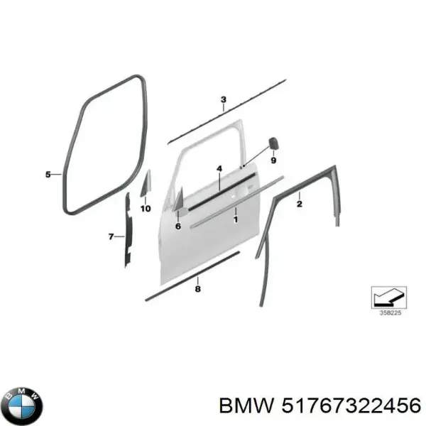  51767322456 BMW