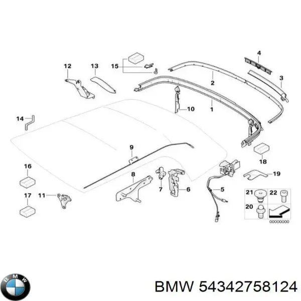  54342758124 BMW