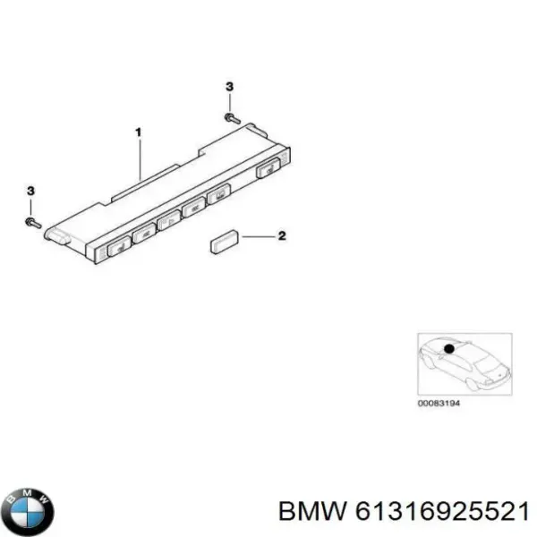  61316925521 BMW
