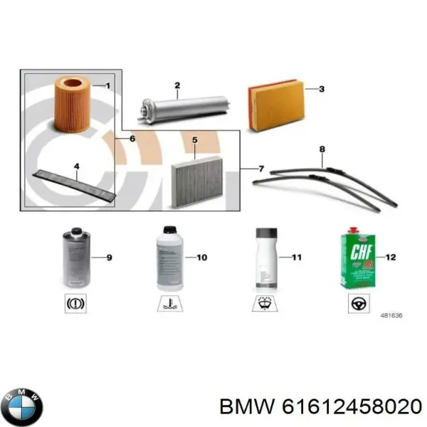  61612458020 BMW
