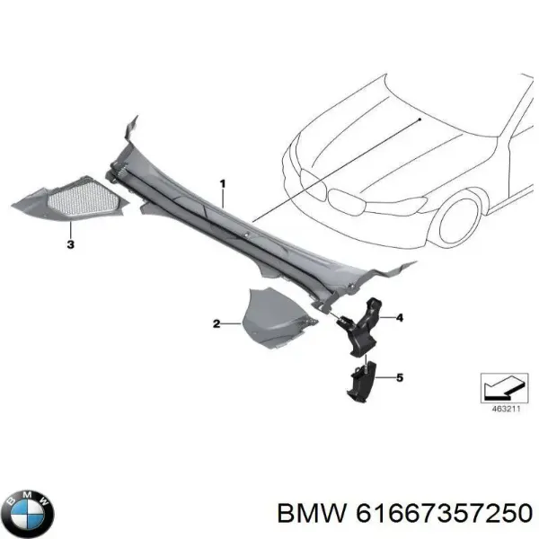  61667357250 BMW