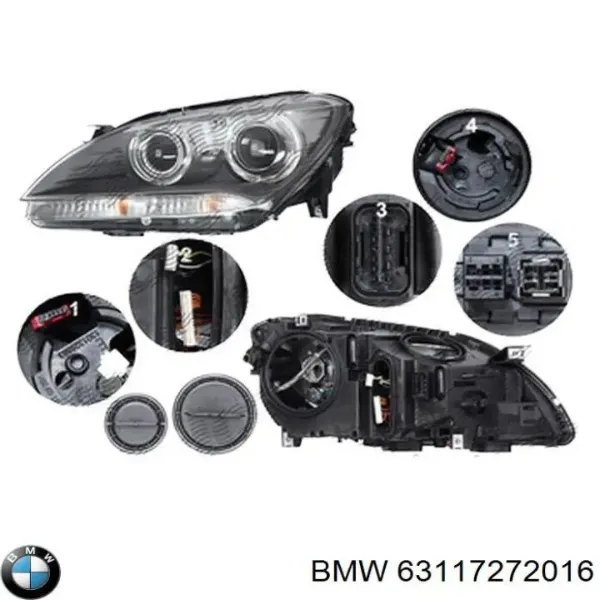 Фара права 63117272016 BMW