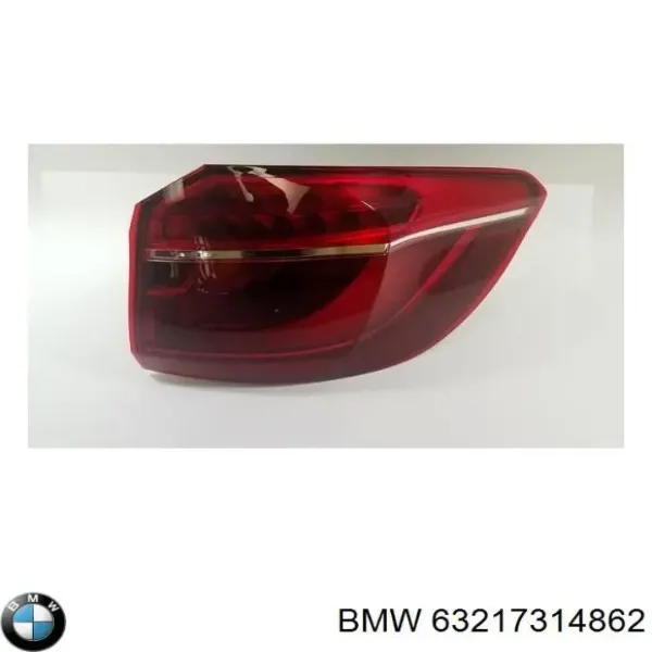 Ліхтар задній правий, зовнішній 63217314862 BMW