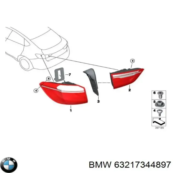  63217344897 BMW