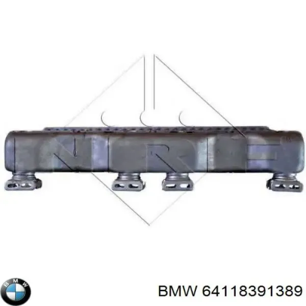 Радіатор пічки 64118391389 BMW