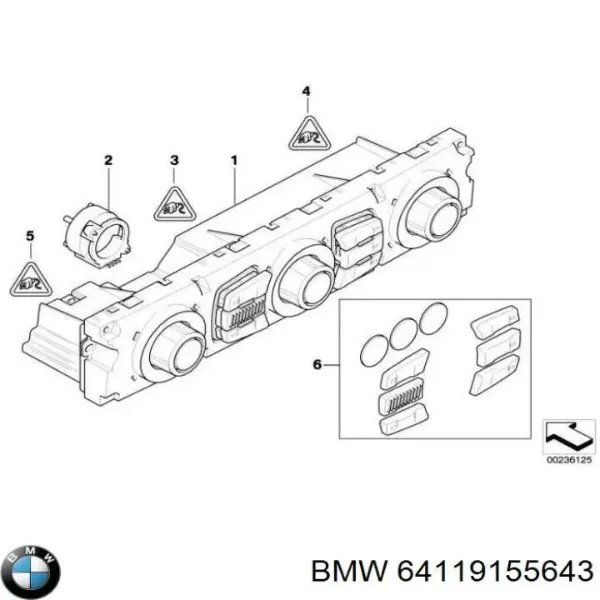  64119248707 BMW
