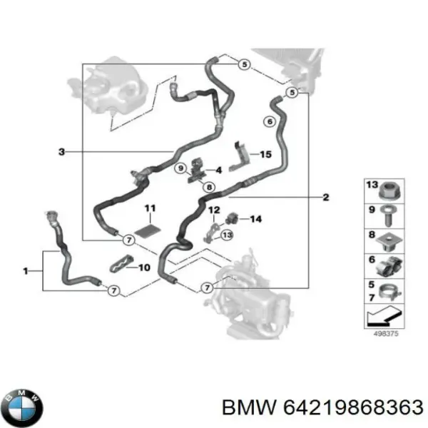  64219868363 BMW