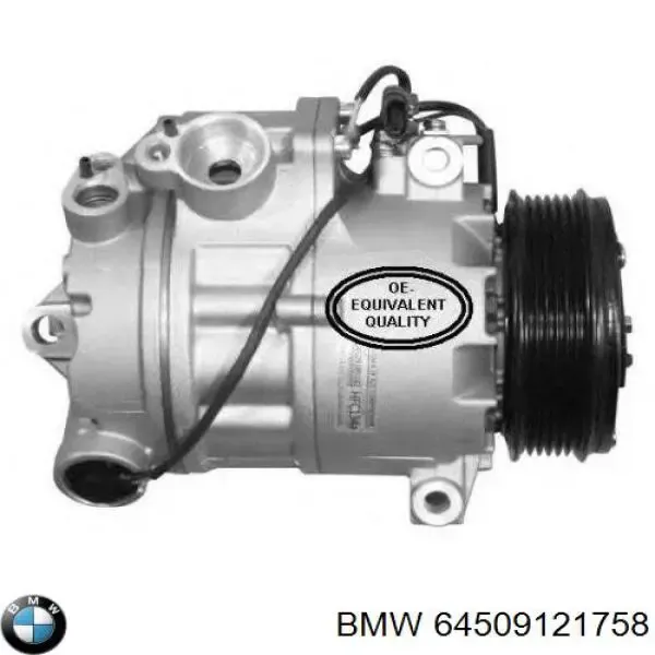 Компресор кондиціонера 64509121758 BMW
