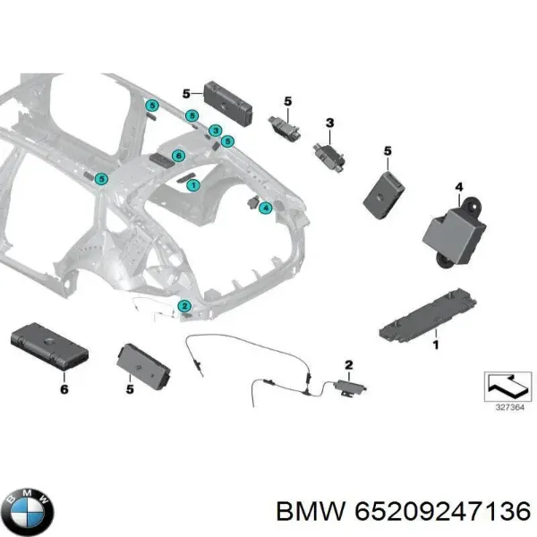  65209276007 BMW